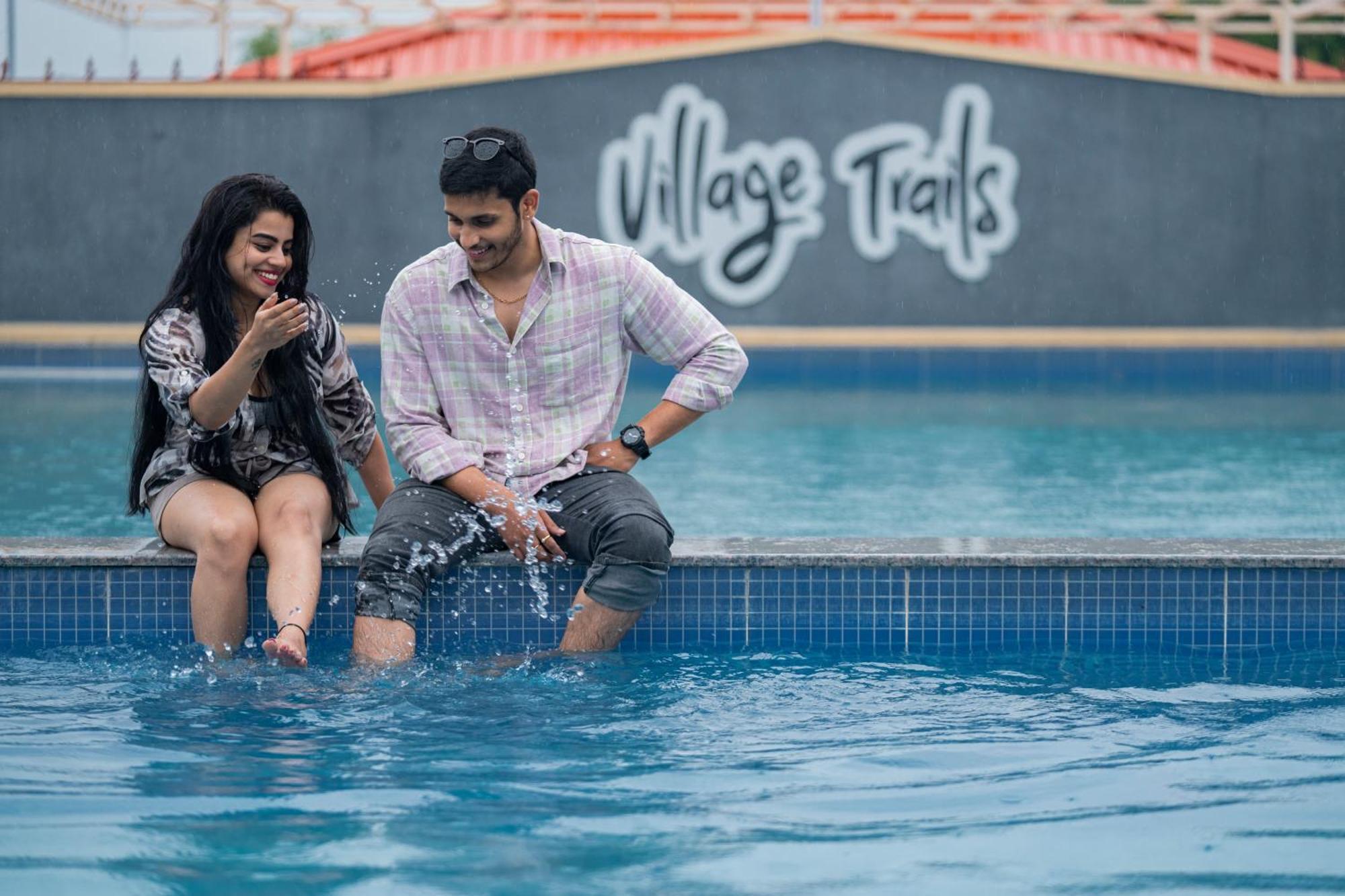 Village Trails Resort Haiderabad Buitenkant foto